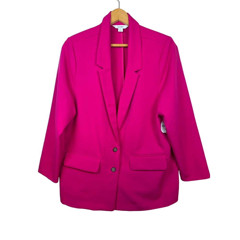 Old Navy Bright Fuchsia Blazer